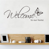 Welcome,Removable,Vinyl,Decal,Stickers