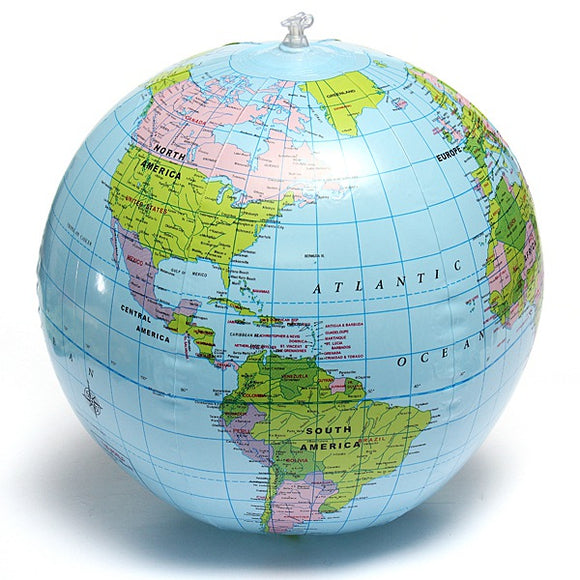 Inflatable,Earth,Globe,Decor,Geographical,Education