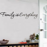 Family,Everything,Removable,Decor,Vinyl,Quote,Sticker