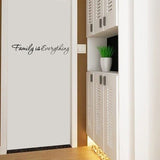 Family,Everything,Removable,Decor,Vinyl,Quote,Sticker