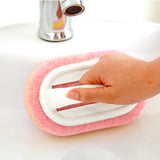 Plastic,Handle,Sponge,Brush,Cleaning,Glass,Clean,Brushes