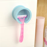 Suction,Shaver,Holder,Razor,Shelf,White