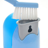 Toilet,Brush,Plate,Cleaning,Brushs,Yellow