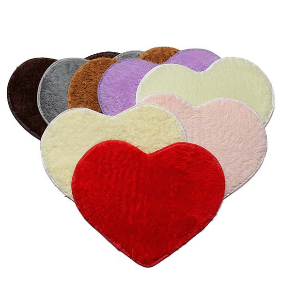 50x60cm,Heart,Shape,Doormat,Bathroom,Bedroom,Carpet