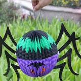 Halloween,Amusing,Glowing,Spider,Paper,Lantern,Candle,Decor