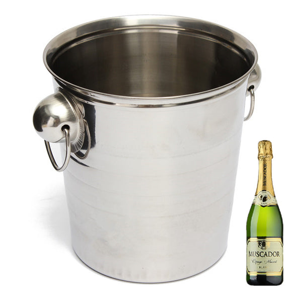 Stainless,Steel,Bucket,Champagne,Barrel,Cooler,Multifunction,Tools