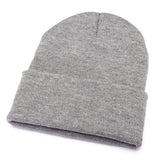 Fashion,Casual,Unisex,Solid,Color,Plain,Beanie