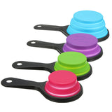 Silicone,Colorful,Collapsible,Measuring,Spoons,Kitchen,Cream,Cooking,Gadget