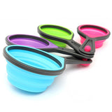 Silicone,Colorful,Collapsible,Measuring,Spoons,Kitchen,Cream,Cooking,Gadget