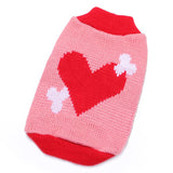 Heart,Knitted,Breathable,Sweater