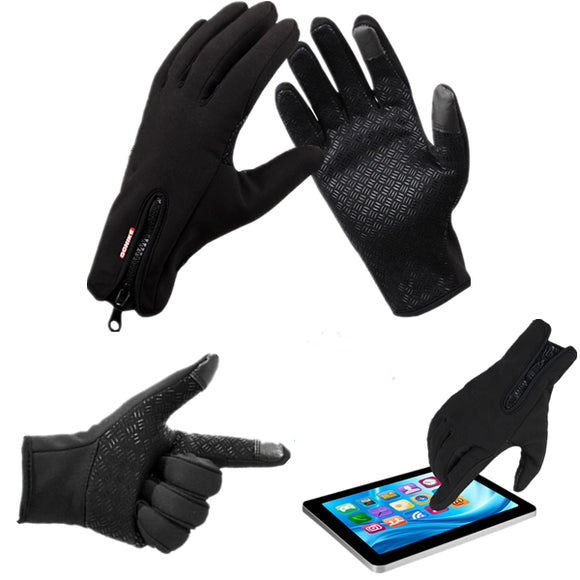 Winter,Sports,Skiing,Touch,Screen,Windproof,Fleece,Gloves