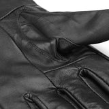 Sheepskin,Leather,Driving,Gloves,Buckles,Cycling,Windproof,Velvet,Linen,Mittens