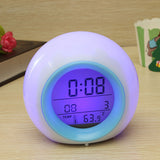 Digital,Color,Changing,Alarm,Clock,Thermometer,Nature,Sound