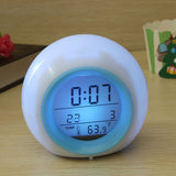 Digital,Color,Changing,Alarm,Clock,Thermometer,Nature,Sound