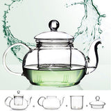 Resistant,Glass,Teapot,Infuser,Coffee