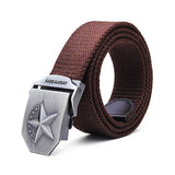 140CM,Men's,Extended,Thickening,Canvas,Weaving,Buckle,Strip