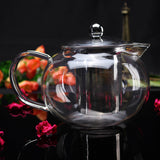 800ml,Borosilicate,Glass,Filtering,Teapot,Stainless,Filter