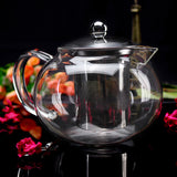 800ml,Borosilicate,Glass,Filtering,Teapot,Stainless,Filter