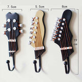 Guitar,Mounted,Hooks,Music,Style,Decoration