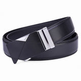 120CM,Peritoneal,Second,Layer,Leather,Business,Automatic,Alloy,Buckle,Strip