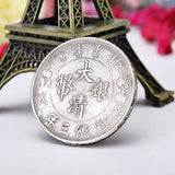 Ancient,Chinese,Dragon,Coins,Silver,Dollar,Imitation,Coins