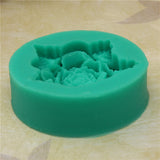Beautiful,Silicone,Flower,Fondant,Mould,Decoration