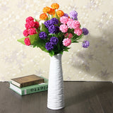 Artificial,Daisy,Chrysanthemum,Flowers,Floral,Bouquet,Heads,Colors,Garden