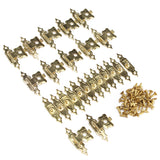 12pcs,Antique,Decorative,Jewelry,Wooden,Latch,Screw