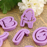 26PCS,Plastic,Alphabet,Cookie,Cutter,Letter,Biscuit,Fondant,Decorating