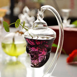 Hydroponic,Plants,Garden,Flower,Skull,Shape,Hanging,Glass