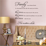 Family,Quote,Sticker,Removable,Decal,Mural,Living,Decor