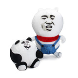 Curator,Spoof,Expression,Throw,Pillow,Plush,Cushion
