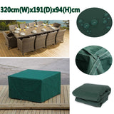 320cmx191x94cm,Waterproof,Garden,Outdoor,Furniture,Cover,Table,Shelter