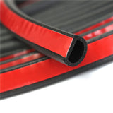 Small,Shape,Truck,Motor,Hollow,Rubber,Weather,Strip,10x8mm