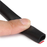 Small,Shape,Truck,Motor,Hollow,Rubber,Weather,Strip,10x8mm