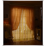 100*210cm,Flower,Printed,Floral,Voile,Tulle,Window,Curtain,Sheer,Window,Screen