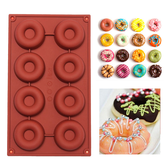 Silicone,Donuts,Chocolate,Cookies,Mould,Baking,Decorating