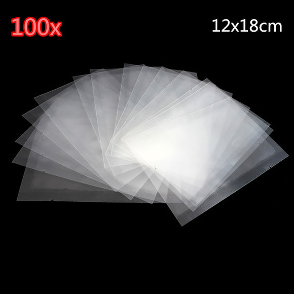 100pcs,Clear,Transparent,Vacuum,Package,Ziplock,Packing,12x18cm