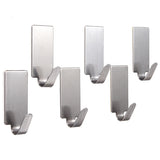 Stainless,Steel,Adhesive,Clothes,Hanger,Bathroom,Towel,Holder