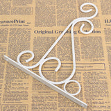 Classic,Romantic,Wrought,Flower,Stand,Wrought,Plants,Hooks
