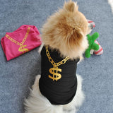 Summer,Breathable,Puppy,Waistcoat,Sleeveless,Shirt