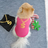 Summer,Breathable,Puppy,Waistcoat,Sleeveless,Shirt