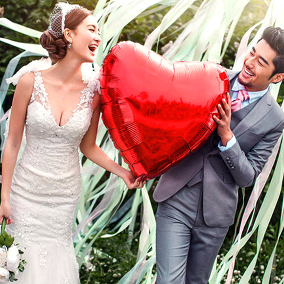 Aluminum,Heart,Balloon,Wedding,Party,Proposal,Balloons,Decoration