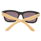 UV400,Unisex,Bamboo,Rivet,Sunglasses,Mirror,Color,Frame,Wooden,Eyewear,Glasses