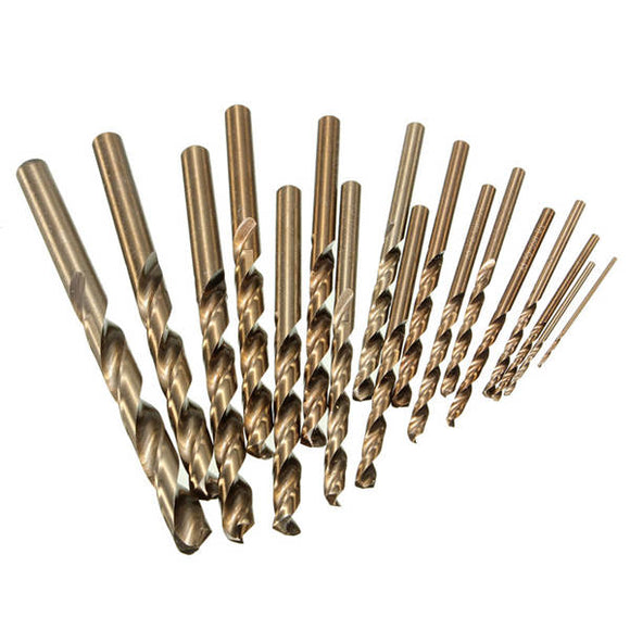 1.0mm,8.0mm,Professional,Drill,Cobalt,Various,Sizes,Metal,Plastic