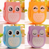 900ml,Plastic,Bento,Lunch,Square,Cartoon,Microwave,Container