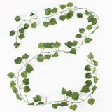 Artificial,Sweet,Potato,Green,Leaves,Garland,Garden,Decoration