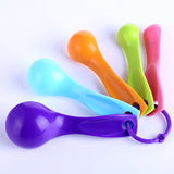 Colorful,Measuring,Spoons,Kitchen,Utensils,Cream,Cooking,Baking