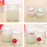 100ML,Yogurt,Glass,Bottle,Pudding,Temperature,Resistant