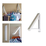 Creative,Mounted,Retractable,Foldable,Clothes,Magic,Hanger,Storage,Holder
